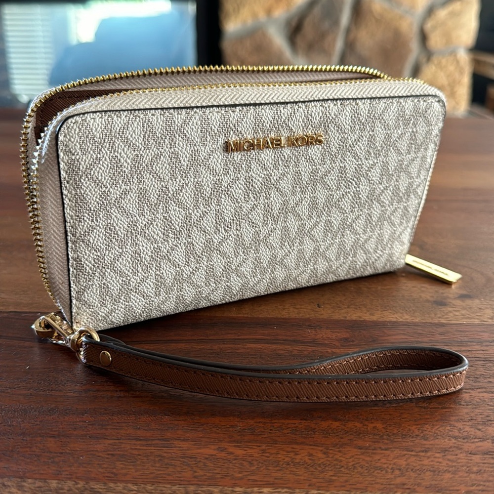 Michael Kors, Jet Set Travel, Wristlet Wallet